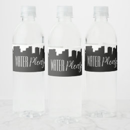 Étiquette Pour Bouteilles D'eau Eau Merci bouteille d'eau étiquette