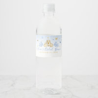 Elégant Bébé Bleu et Or Princesse Carriage
