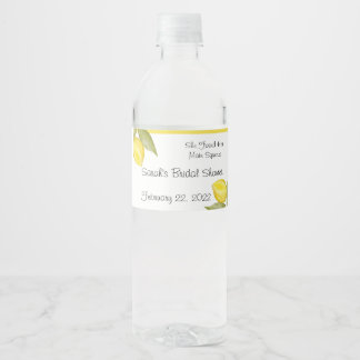 Étiquette Pour Bouteilles D'eau Elle A Trouvé Sa Bouteille D'Eau Personnalisée Squ