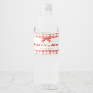 Étiquette Pour Bouteilles D'eau Elle est prête à faire éclater la Baby Shower au s