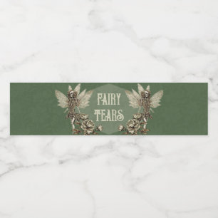 Étiquette Pour Bouteilles D'eau Emerald Enchanted Elixir fée