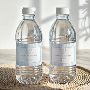 Étiquette Pour Bouteilles D'eau Ensemble d'étiquettes de nourriture et de boisson 