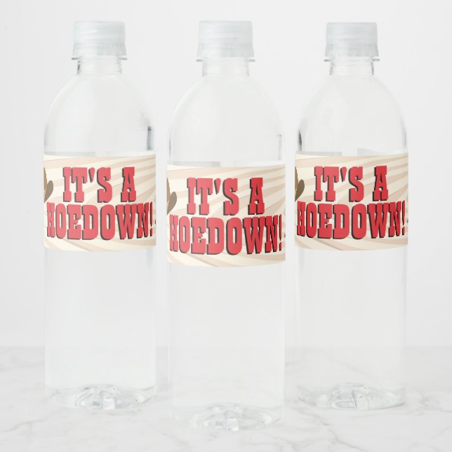Étiquette Pour Bouteilles D'eau Ensemble d'étiquettes de nourriture et de boisson  (Bouteilles)