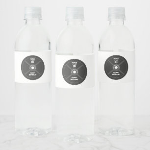 Étiquette Pour Bouteilles D'eau Entraînement de plaque de poids Fitness Salle de g