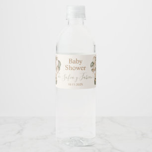 Étiquette Pour Bouteilles D'eau Etiqueta Para Botella De Agua Teddy Bear Show Baby