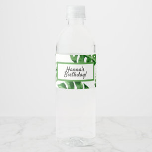 Étiquette Pour Bouteilles D'eau Étiquette de bouteille d'eau d'anniversaire de pal