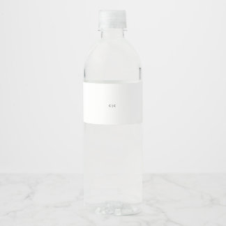 Étiquette Pour Bouteilles D'eau Étiquette de bouteille d'eau personnalisée