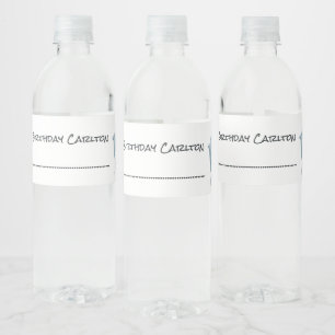 Étiquette Pour Bouteilles D'eau Étiquette de bouteille d'eau personnelle pour enfa