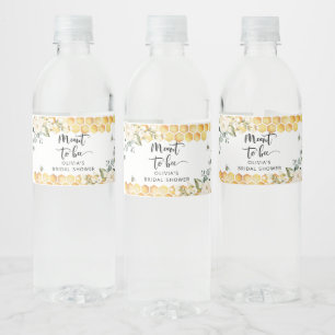 Étiquette Pour Bouteilles D'eau Étiquette de bouteille d'eau pour enterrement de v