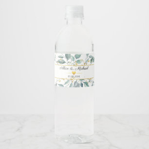 Étiquette Pour Bouteilles D'eau Etiquette de bouteille d'eau pour Greenery