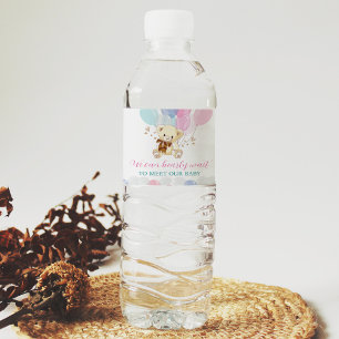 Étiquette Pour Bouteilles D'eau Étiquette de la bouteille d'eau Baby shower de l'o