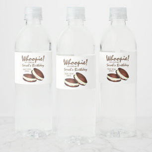 Étiquette Pour Bouteilles D'eau Fêtons ! Whoopie Pies fête d'anniversaire