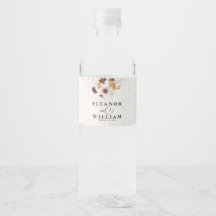Fleur sauvage Aquarelle Florale Calligraphie Maria