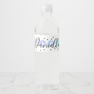 Étiquette Pour Bouteilles D'eau Funfetti