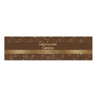 Gold Brown Graduate classe personnalisée de 2024