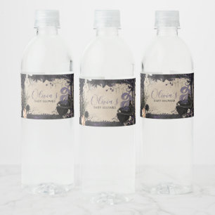 Étiquette Pour Bouteilles D'eau Gothique Halloween Baby brasse le Baby shower