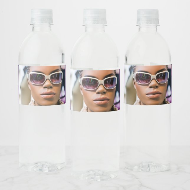 Étiquette Pour Bouteilles D'eau Je suis vraiment belle (Bouteilles)