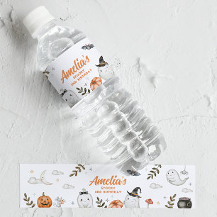 Étiquette Pour Bouteilles D'eau Jote Halloween Étiquette bouteille d'eau d'anniver