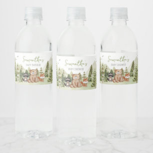 Étiquette Pour Bouteilles D'eau Laisser l'aventure commencer le Baby shower