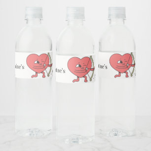 Étiquette Pour Bouteilles D'eau L'amour est dans l'air : Rejoignez-nous pour une S