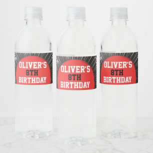 Étiquette Pour Bouteilles D'eau Martial Arts Karate fête d'anniversaire