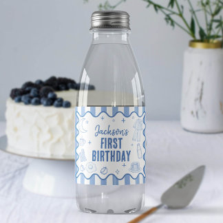 Étiquette Pour Bouteilles D'eau Nous N'Avons Pas Dormi D'Un Poil Pyjama Anniversai