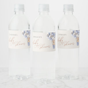Étiquette Pour Bouteilles D'eau On Peut Attendre ! Étiquette de bouteille d'eau ba
