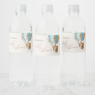 Étiquette Pour Bouteilles D'eau On Peut Attendre ! Étiquette de bouteille d'eau ba