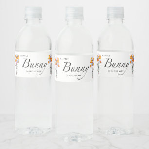 Étiquette Pour Bouteilles D'eau Petit baby shower lapin