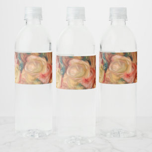 Étiquette Pour Bouteilles D'eau Pierre-Auguste Renoir - Rose