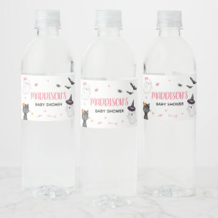 Étiquette Pour Bouteilles D'eau Pink A Little Boo Ghost Baby shower