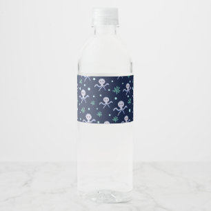 Étiquette Pour Bouteilles D'eau Poulpe sous la mer motif pour enfants