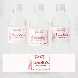 Étiquette Pour Bouteilles D'eau Prête à éclore Fête bébé Soda
