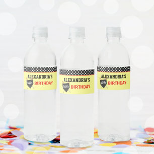 Étiquette Pour Bouteilles D'eau Soirée pour filles