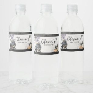 Étiquette Pour Bouteilles D'eau Sorcière Cauldron Baby brasse du Baby shower