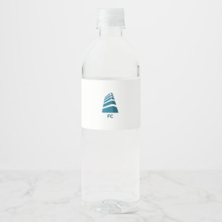ÉTIQUETTE POUR BOUTEILLES D'EAU SPORT FC