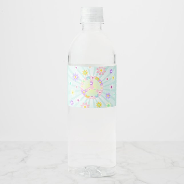 Étiquette Pour Bouteilles D'eau Super Une Fille Anniversaire (Devant)