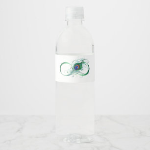Étiquette Pour Bouteilles D'eau Symbole de l'Infinity