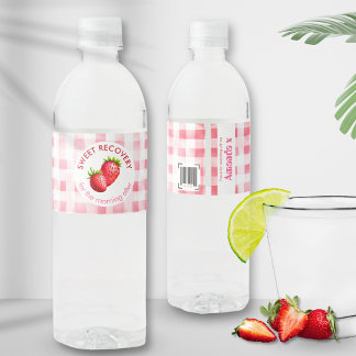 Étiquette Pour Bouteilles D'eau Trousse de passe-passe pour soulagement sucré Bach