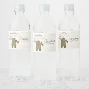 Étiquette Pour Bouteilles D'eau Vêtements de bébé garçon boho Cadeau de bébé