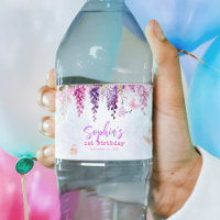 Wisteria florale lunaire Anniversaire de enfant