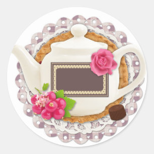 Étiquette pour Tea Party