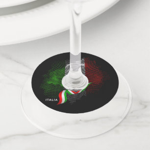 ÉTIQUETTE POUR VERRE DE VIN 