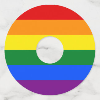 Étiquette Pour Verre De Vin Arc-en-ciel LGBT Pride