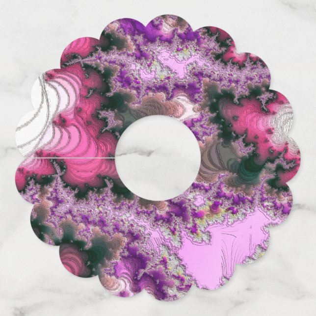 ÉTIQUETTE POUR VERRE DE VIN ASSEZ EAU DE FLUX (Devant)
