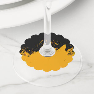Étiquette Pour Verre De Vin Brosse 3