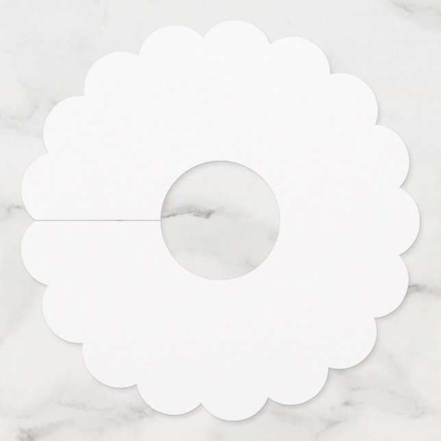 Étiquette Pour Verre De Vin Create Your Own (Devant)