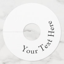 Étiquette Pour Verre De Vin Create Your Own Round Matte Wine Glass Tags