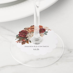 Étiquette Pour Verre De Vin Mariage