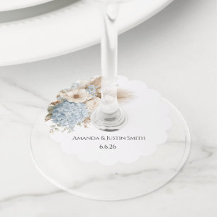 Étiquette Pour Verre De Vin Mariage